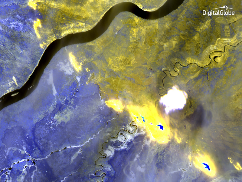 WorldView-3 satellite image. (Image: DigitalGlobe)